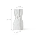 Jingdezhen White Ceramic Vase Art Ornament - Image 7