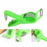 Kitchen Gadgets Vegetable Salad Fruit Slicer Cucumber Ham Banana Splitter Peeler - Image 5
