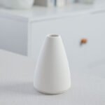White Pigment Blank Ceramic Vase Art - Image 10
