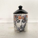 Art Face Aroma Candle Holder Jar Home Decoration Ornaments - Image 2