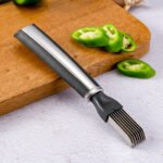 Multifunctional Vegetable Cutter Kitchen Gadgets Chopped Green Onion Knife - Image 4