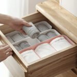 Socks Storage Box Bra Underwear Organizer Desktop Drawer Finishing Box Bathroom Plastic Storage Case Closet Organiser - Image 4