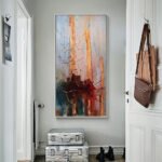 Vintage Pirate Ship In The Sea Canvas Painting Black Sailing Ship Hand Painted Oil Painting Home Decor Living Room Wall Art Decor - Image 2