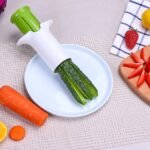 Creative Vegetable Cutters Fruit Kitchen Cucumber Carrot Divider Strawberry Slicer Splitter Kitchen Gadget Accessories - Image 5