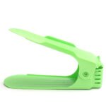 Double Shoes Shelf Cabinets Shoe Rack Stackable Shoe Storage Organizer Plastic Adjustable Shoes Organizers - Image 3