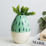 Ceramic Art Face Vase Living Room - Image 5