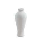 White Pigment Blank Ceramic Vase Art - Image 5