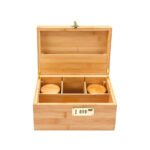 Storage Organizer Wooden Bamboo Box - Image 4