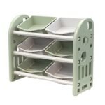 Kids Toy Storage Organizer With 6 Bins, Multi-functional Nursery Furniture Set - Image 5