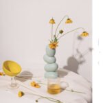 Alien Sculpture Egg Vase Art Pebbles - Image 5