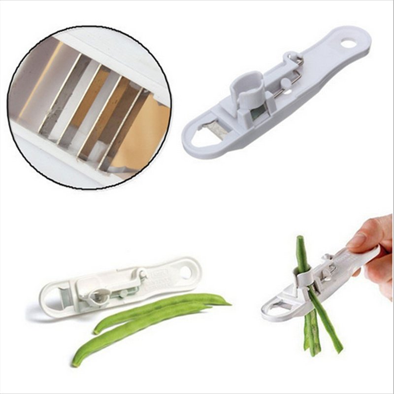 962b1559-7328-4725-b606-f965b999c8f7.jpg Green Bean Slicer Cutter Cut Fruit Vegetable Stringer Peeler Remover For Easy Kitchen Gadgets Cozinha Kitchen Accessories - Image 1