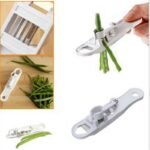 Green Bean Slicer Cutter Cut Fruit Vegetable Stringer Peeler Remover For Easy Kitchen Gadgets Cozinha Kitchen Accessories - Image 3