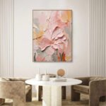 Handmade Oil Painting Canvas Wall Art Decoration 3D Texture Thick Oil Flowers Modern Abstract For Home Room Decor - Image 6