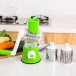 Kitchen Roller Vegetable Slicer Vertical Vegetable Cutter Rotary Grater Slicer For Fruit Vegetables And Nuts - Image 6