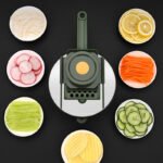 Household Vegetable Slicer  Fashion Simple Multifunctional Vegetable Cutter Kitchen Tools - Image 3