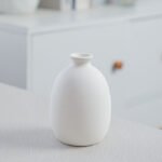 White Pigment Blank Ceramic Vase Art - Image 8