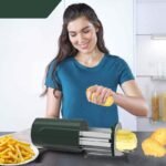 Multifunctional Stainless Steel Potato Slicer Electric Chip Cutter French Potato Slice Maker Kitchen Gadget - Image 3