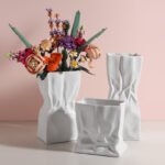 Jingdezhen White Ceramic Vase Art Ornament