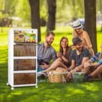 4Pc Foldable Storage Bins With Lid Front Magnetic Door Collapsible Stackable Closet Organizer Containers With 4Pcs 360 Degree Rotatable Wheels - Image 5