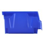 Plastic Storage Bin,Hanging Stackable Storage Organizer Bin, Blue Red, 24-Pack, Heavy Duty Stacking Containers For Closet, Kitchen, Office, Or Pantry Organization - Image 6