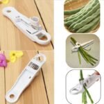 Green Bean Slicer Cutter Cut Fruit Vegetable Stringer Peeler Remover For Easy Kitchen Gadgets Cozinha Kitchen Accessories - Image 4